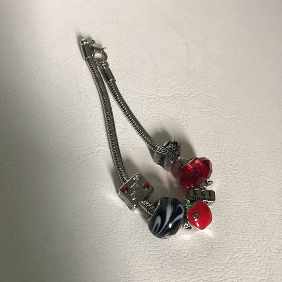 Teacher Charm Bracelet - Picture 3 of 3